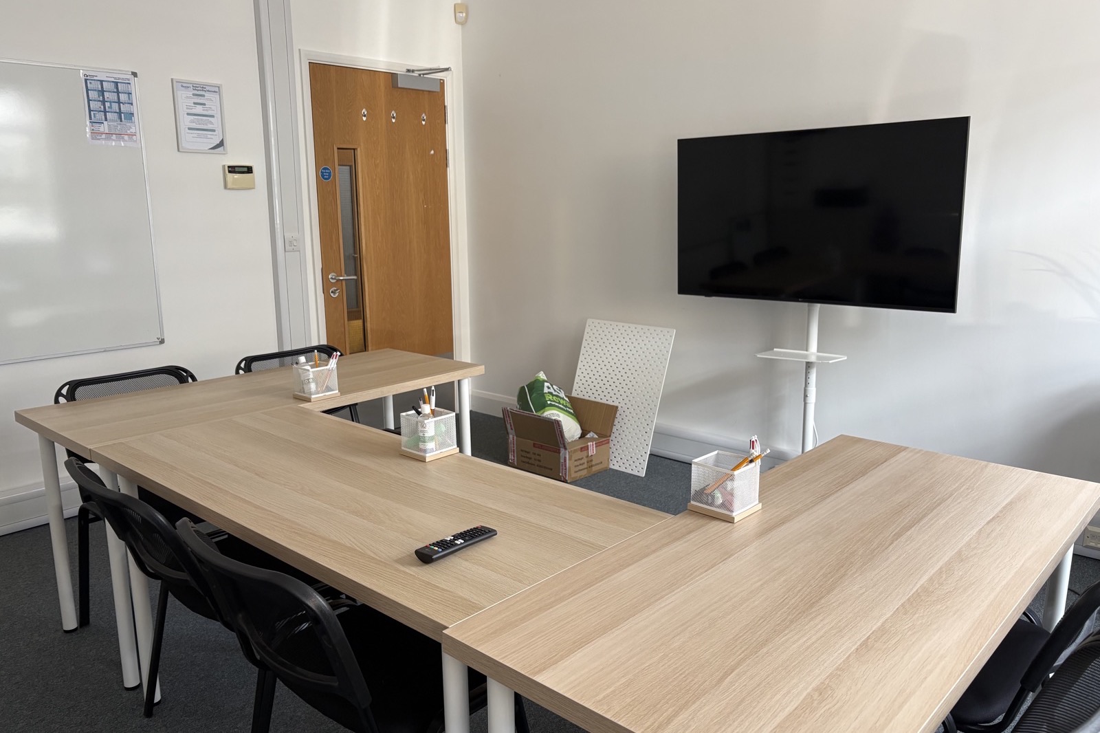 The professional office space used for Restart Tuition Alternative Provision sessions