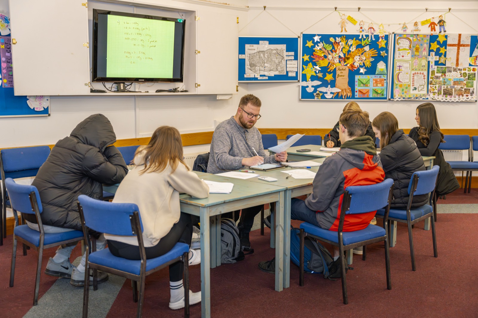 A Restart Tuition small group tutoring session in progress